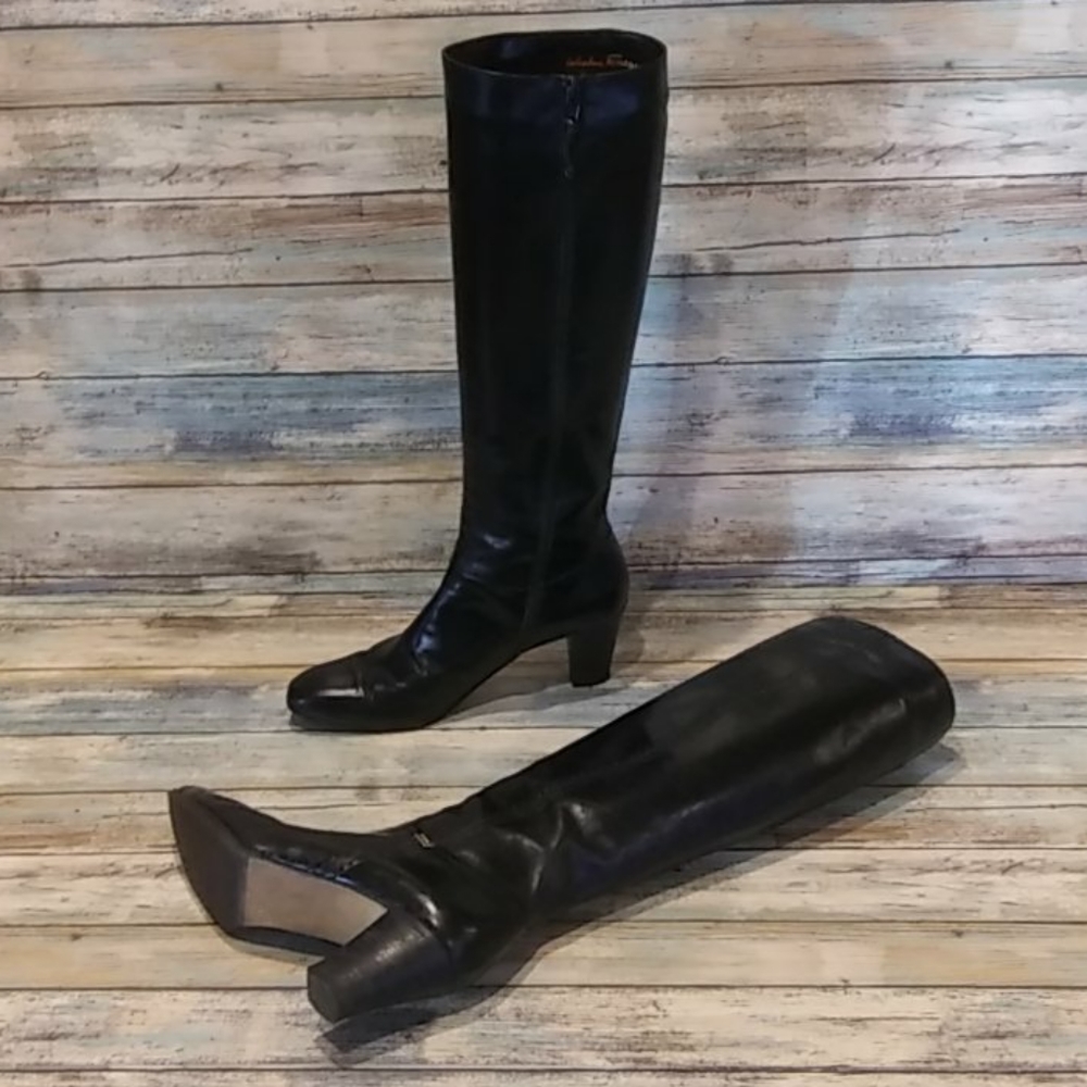 Salvador Ferragamo Tall Boots